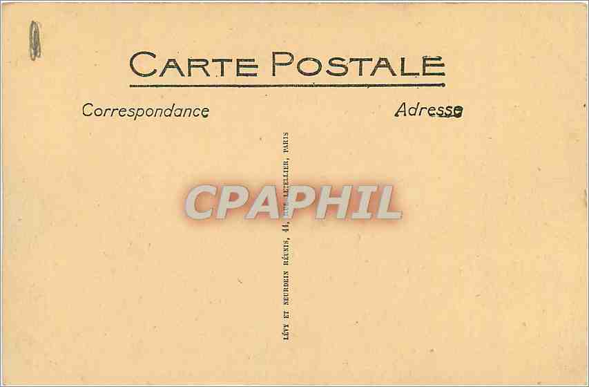 CPA Cap Frehel L'Aiguille et le Gouffre  — Back