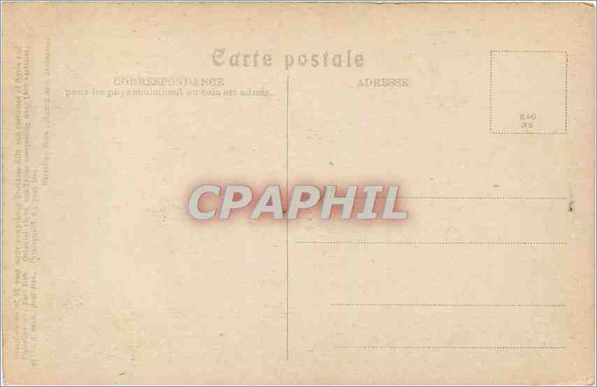 CPA Bethlehem From Church of Nativity Vue Generale  — Rückseite