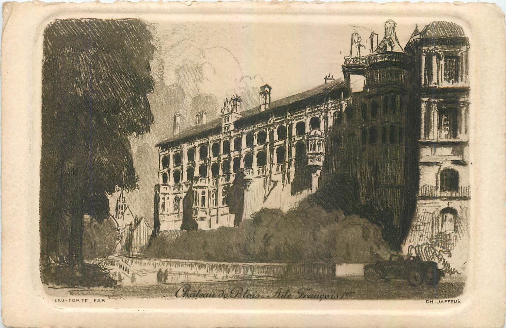 CPA Chateau de Blois Aile Francois 1er 