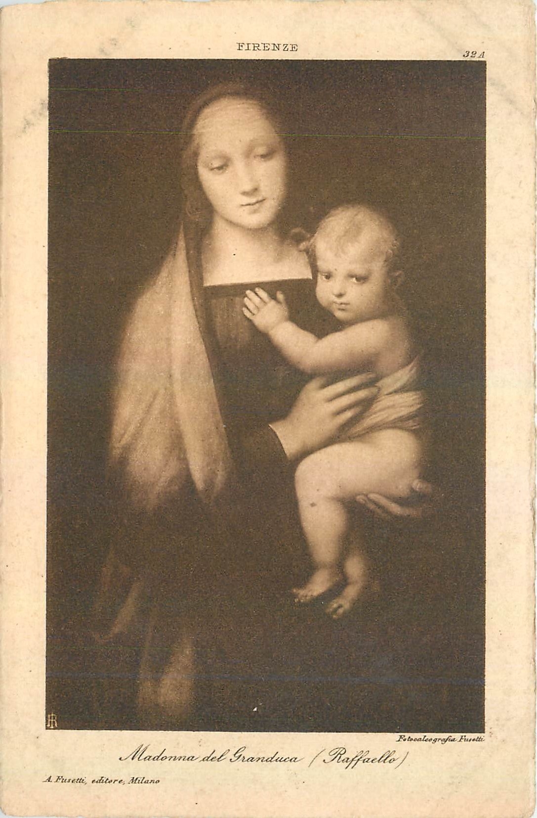 CPA Firenze Madonna del Grandma 