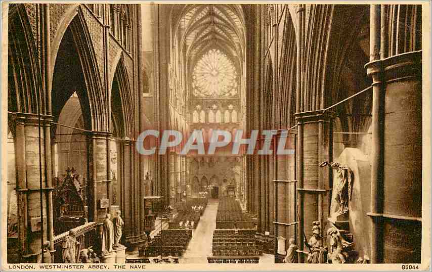 CPA London Westminster Abbey The Nave 