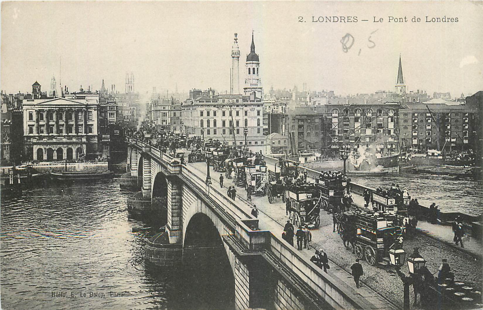 CPA Londres Le Pont de Londres 