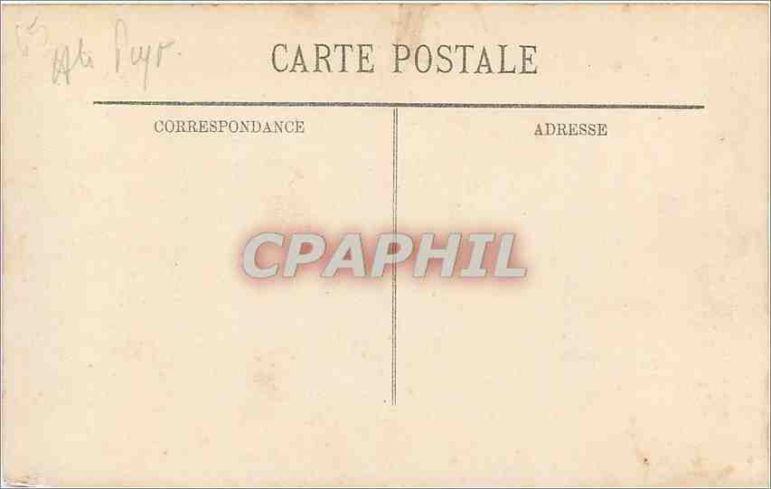 CPA Lourdes Les Malades aux Piscines  — Verso