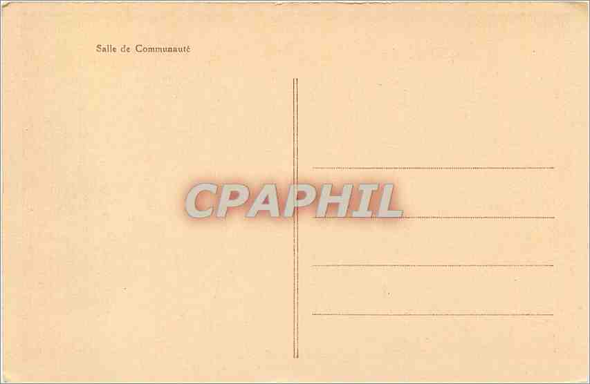 CPA Le Bon Sauveur Begard C du N  — Rückseite
