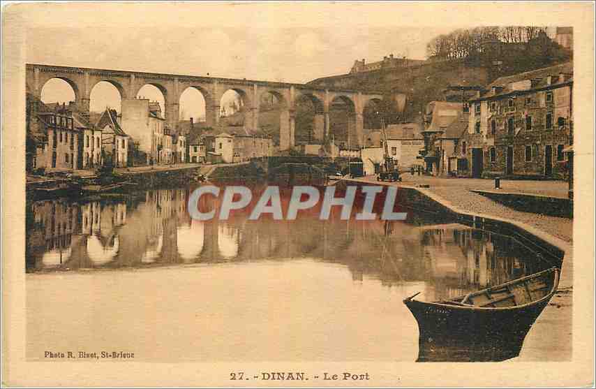 Dinan - Le Port — Photo R. Binet, St-Brieuc, n°27