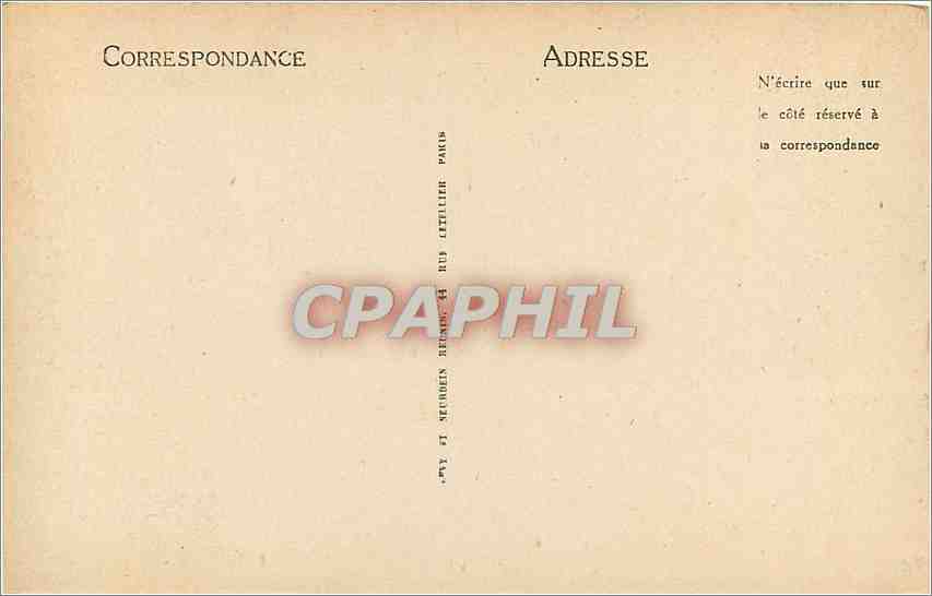 CPA Cap Frehel La Fauconniere  — Rückseite