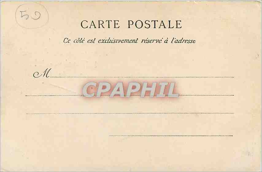 CPA Mont Saint Michel Cote Est Botrel — Verso