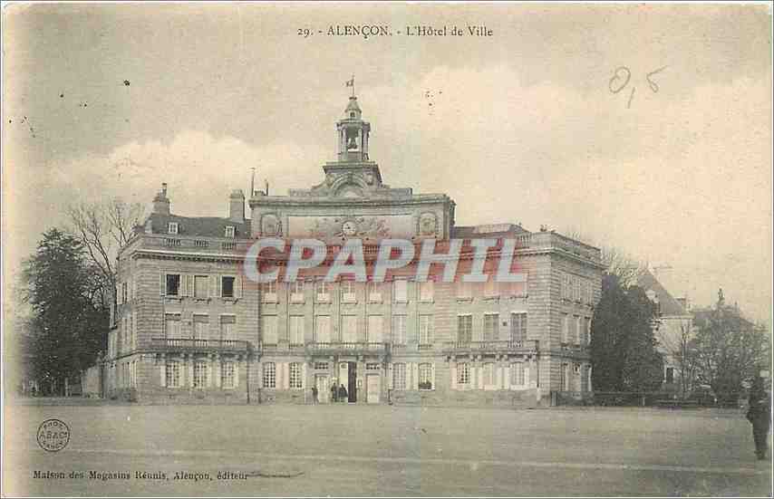 CPA Alencon L'Hotel de Ville 