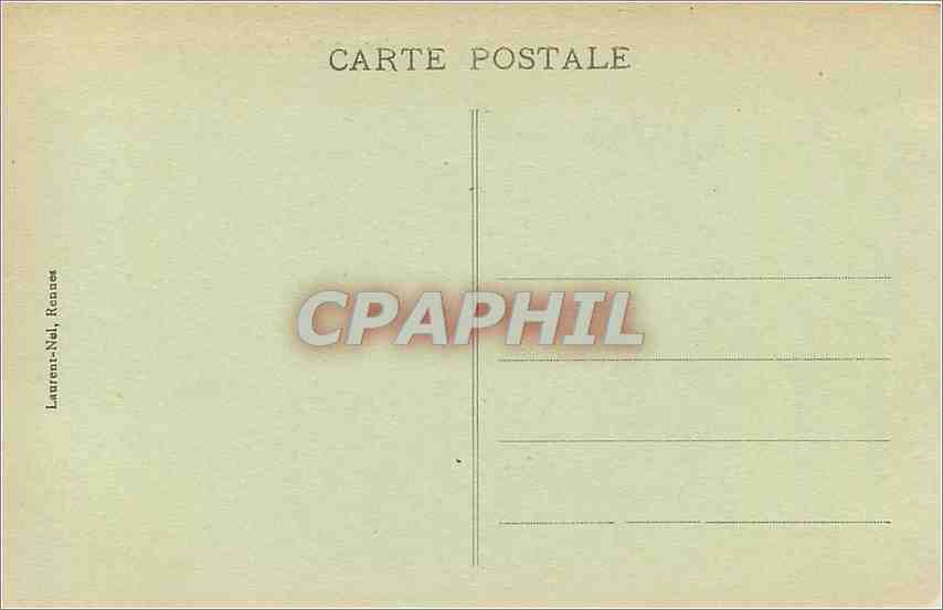 Port-Louis (Morbihan) — Entrée de la Citadelle où fut enfermé le Prince Louis-Napoléon en 1836 — Laurent-Nel, Rennes — Rückseite