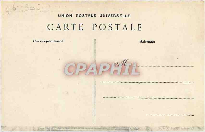 CPA Le Faouet L'Entree de la Chapelle Sainte Barbe  — Rückseite