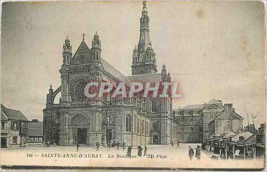 CPA Sainte Anne d'Auray La Basilique 