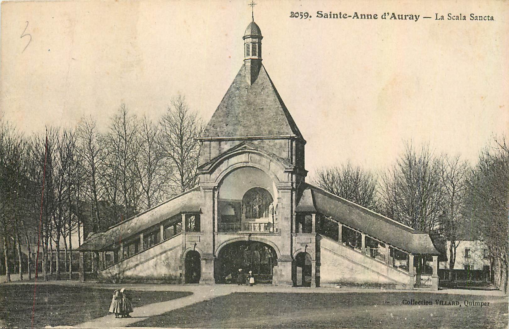 CPA Sainte Anne d'Auray La Scala Sancta 