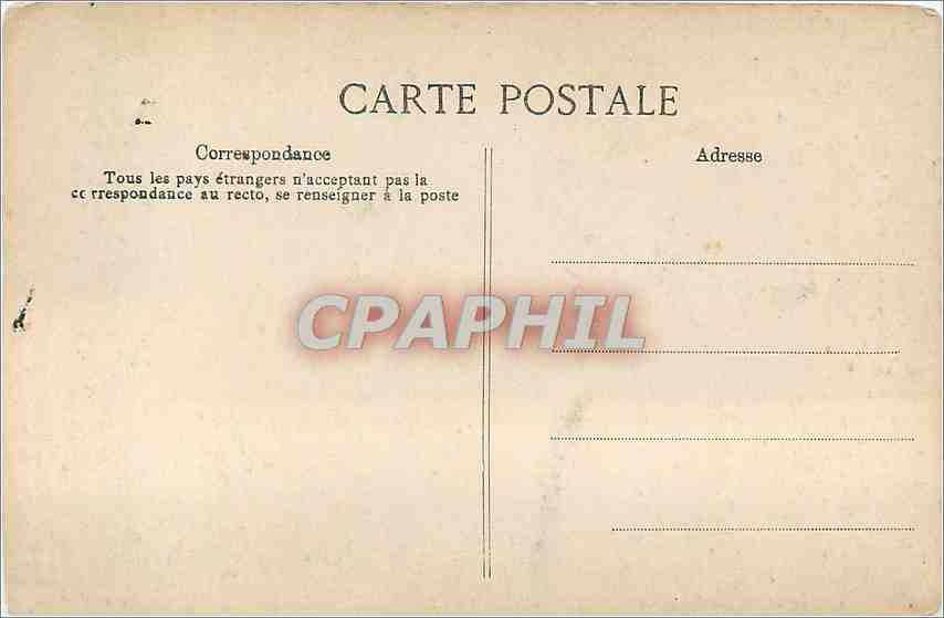 CPA Morlaix Interieur d'une maison Pouliguen  — Rückseite