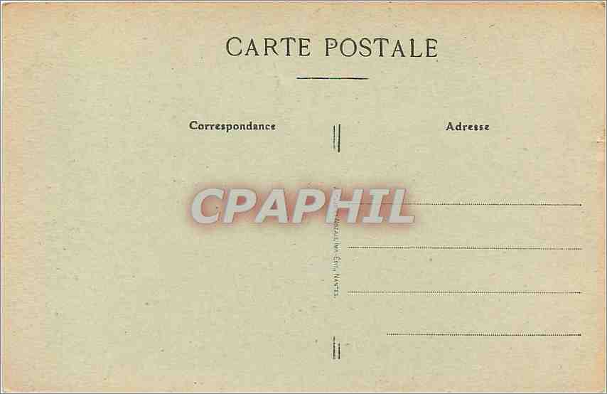 CPA Quimperle Le Pigeonnier l'Eglise Ste Croix et la Riviere  — Rückseite