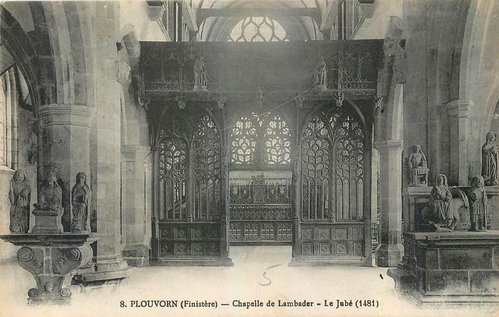 CPA Plouvorn Finistere Chapelle de Lambader 
