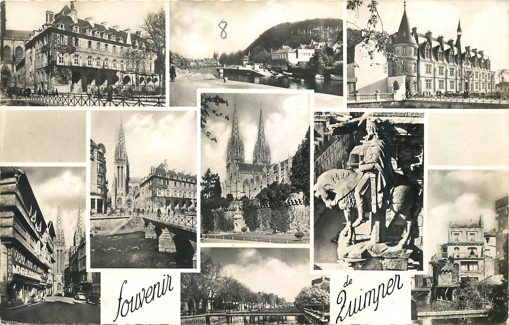 CPM Souvenir de Quimper 
