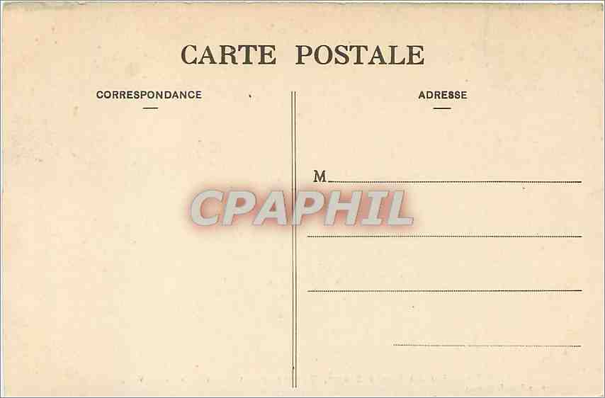 CPA Retraite du Sacre Coeur Quimper Chapelle de la Sainte Vierge  — Rückseite