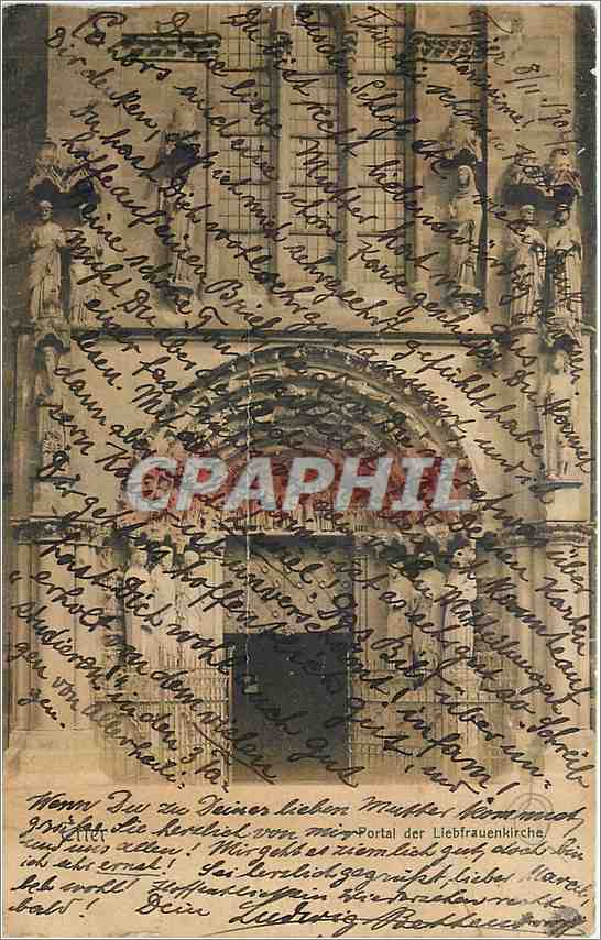 CPA Portal der Liebfrauenkirche Trier