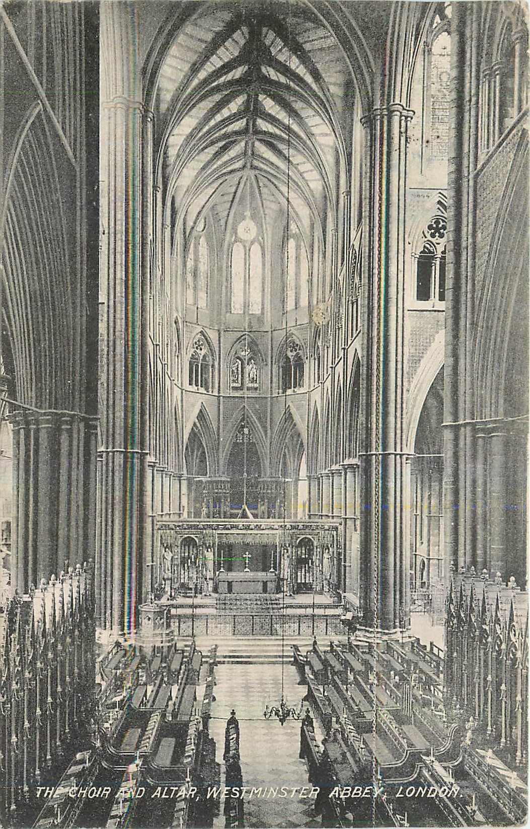 CPA The Choir and Altar Westminster Abbey London 