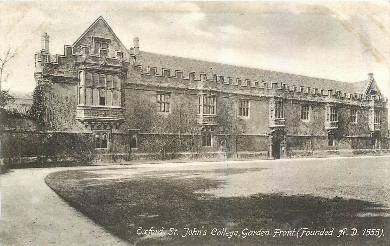 CPA Oxford St Johns College Garden Front 