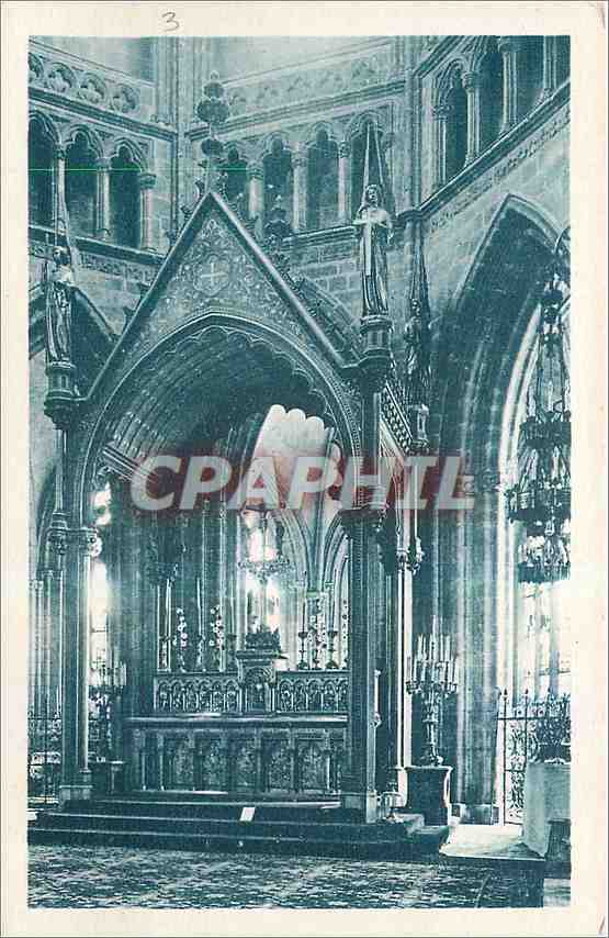 CPA Quimper La Cathedrale Le maitre autel 