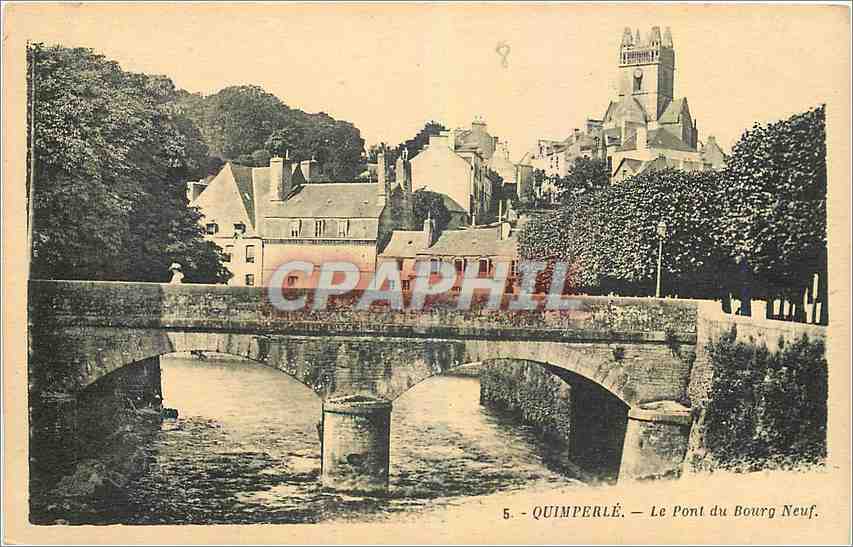 CPA Quimperle Le Pont du Bourg Neuf 