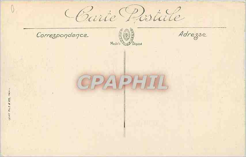 CPA Brest Les Rampes et la Rade  — Rückseite