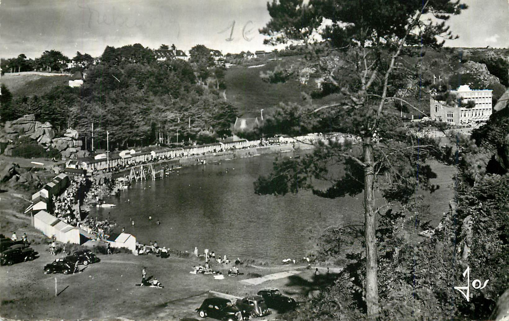 Trez-Meur, la grande plage vue du Castel — Bretagne, 01100 — Éditions d'Art José Doaré