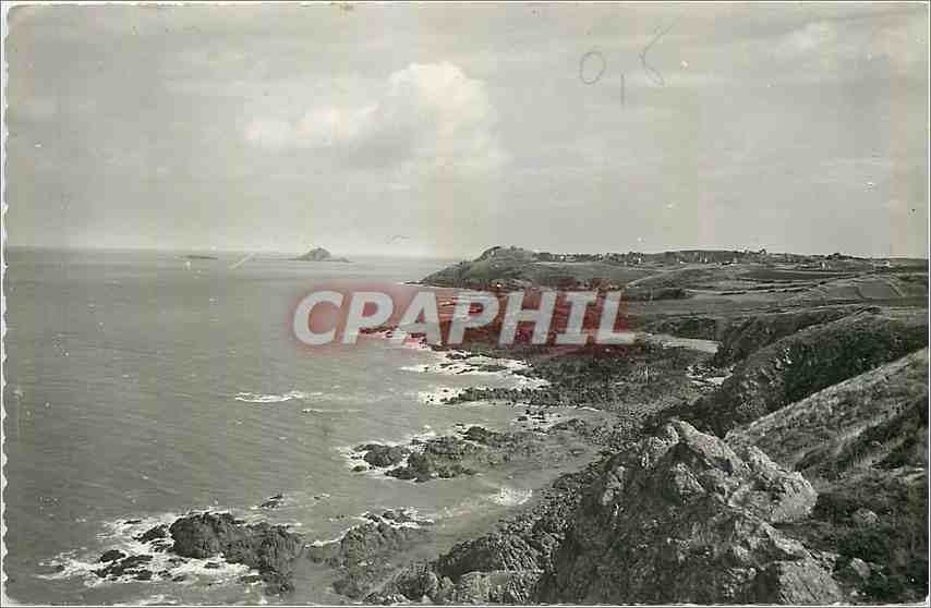 CPM Port Morvan C du N L'Alignement des Falaises vers le Val Andre et le Verdelet 