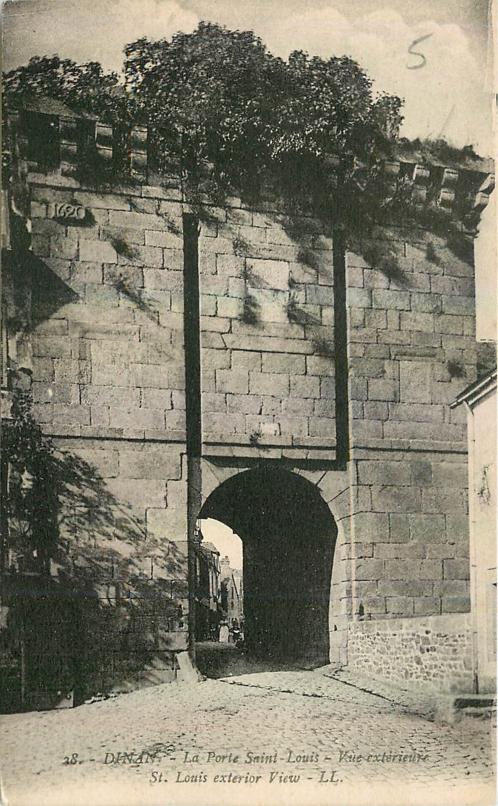 Dinan - La Porte Saint-Louis - Vue extérieure - LL