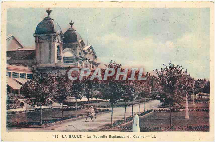 CPA La Baule La Nouvelle Esplanade du Casino 