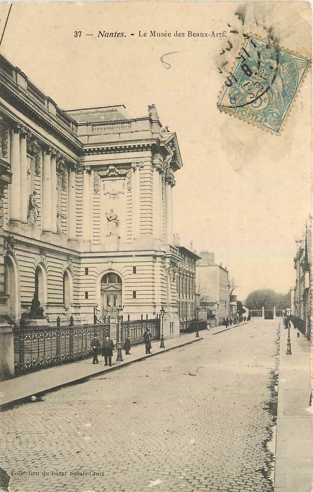 CPA Nantes Le Musee des Beaux Arts 