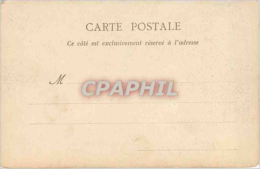 CPA Bourg de Batz Ruines de la Chapelle du Murier  — Back