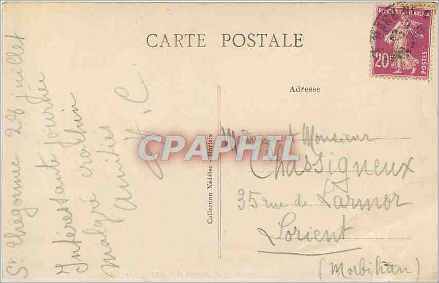 CPA Saint Thegonnec Finistere Le Calvaire et l'Ossuaire  — Rückseite