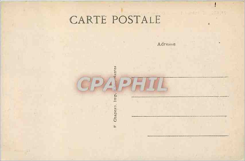 CPA Pornic Loire Inf La Cote vers la Noeveillard  — Back