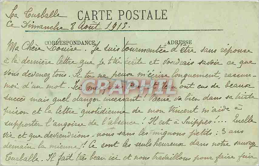 CPA Guerande Le Bas Mail et les Remparts  — Rückseite