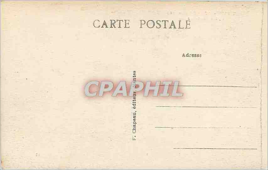 CPA Saint Nazaire Loire Inf Eglise Saint Nazaire  — Back