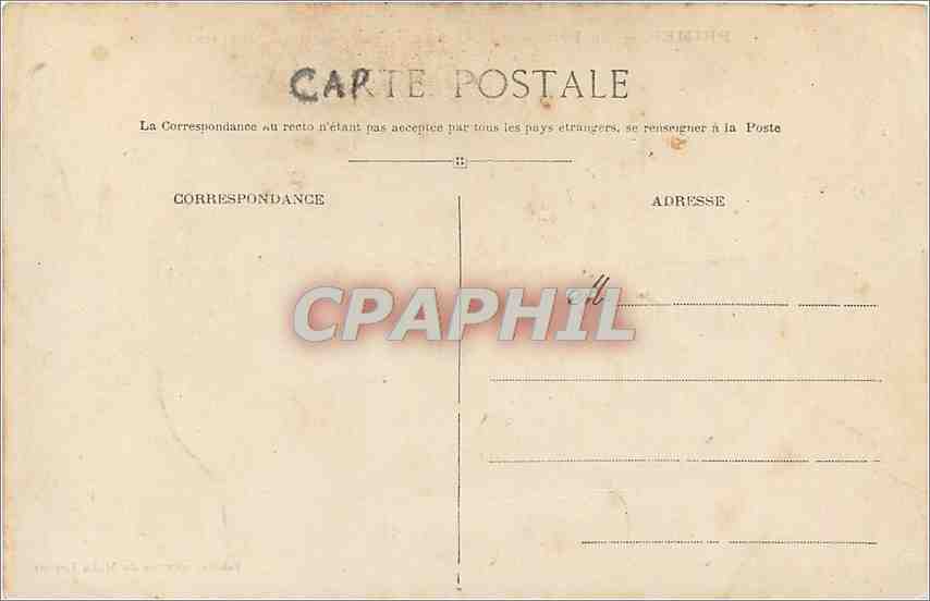 CPA Primel La Pointe et la Crevasse Environs de Morlaix  — Rückseite