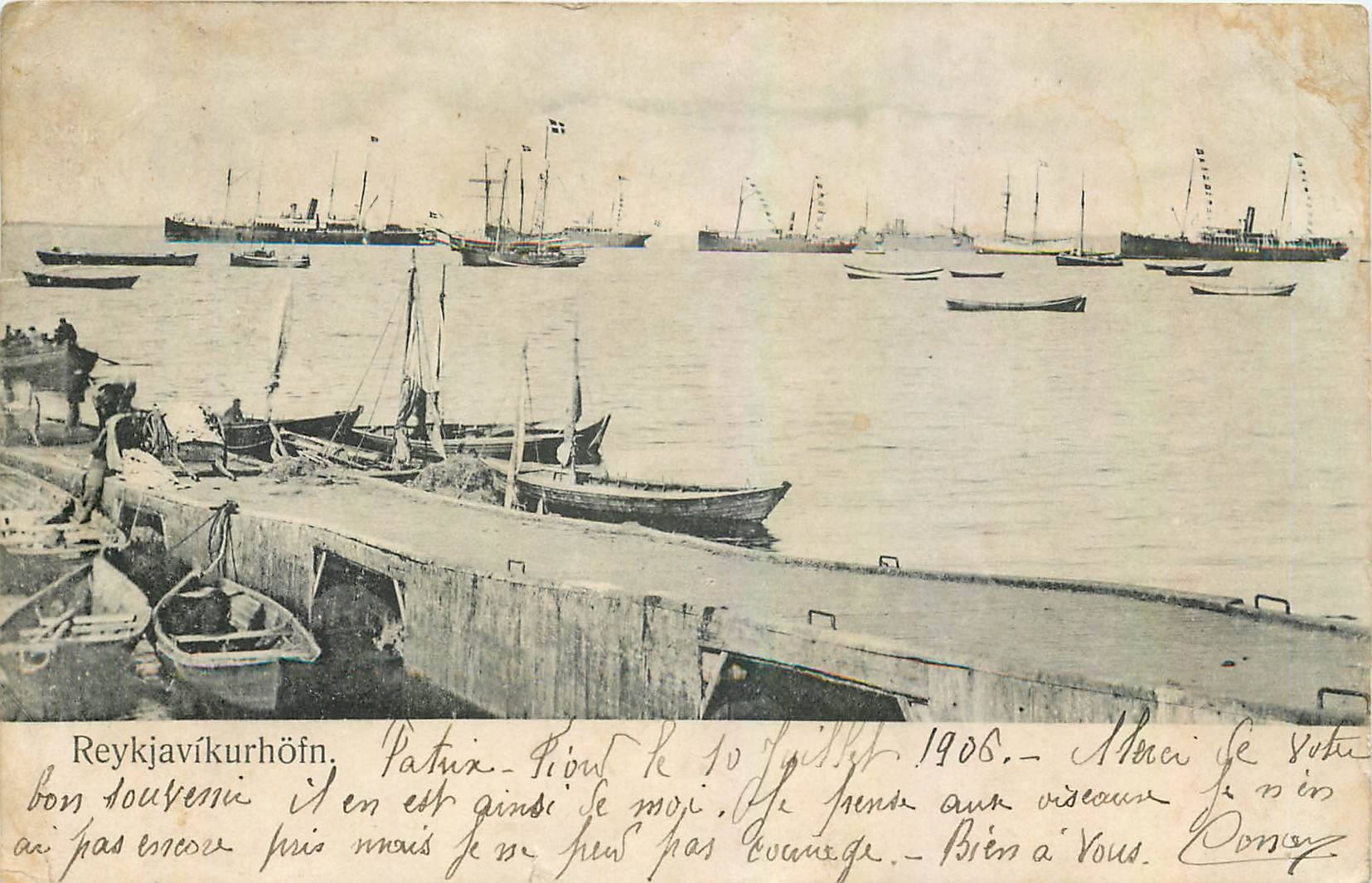 CPA Reykjavikurhofn Bateaux