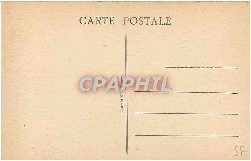 CPA Le Cap Frehel La Fauconniere  — Back
