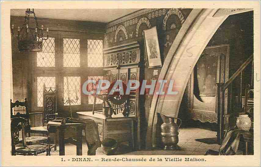 Dinan — Erdgeschoss der Alten Haus — Verlag: Altes Haus