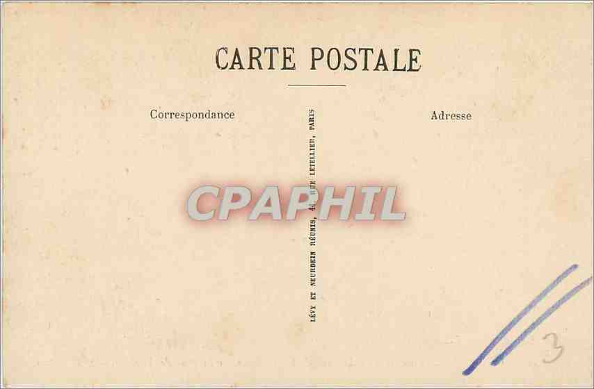 CPA Carantec Finistere Le Bois de Sapins vue sur la Baie de Morlaix  — Rückseite