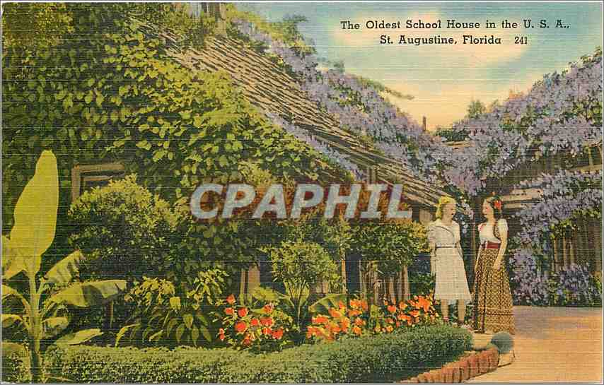 CPA The Oldest School House in the USA St Augustine Florida 