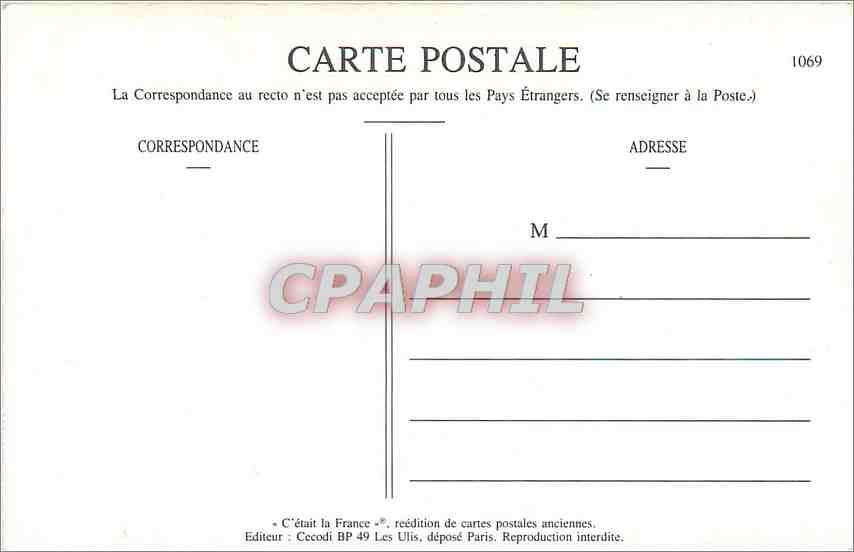 Scène du Centre — Groupe sympathique cherchant la Truffe ; la bête attendant sa récompense — Cécodi BP 49 Les Ulis — Rückseite
