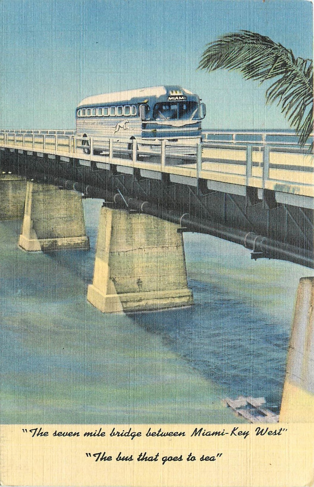 CPA The Seven mile bridge between Miami Key West 