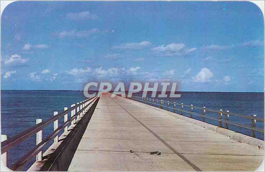 CPA Overseas Highway between Miami and Key West Fla 