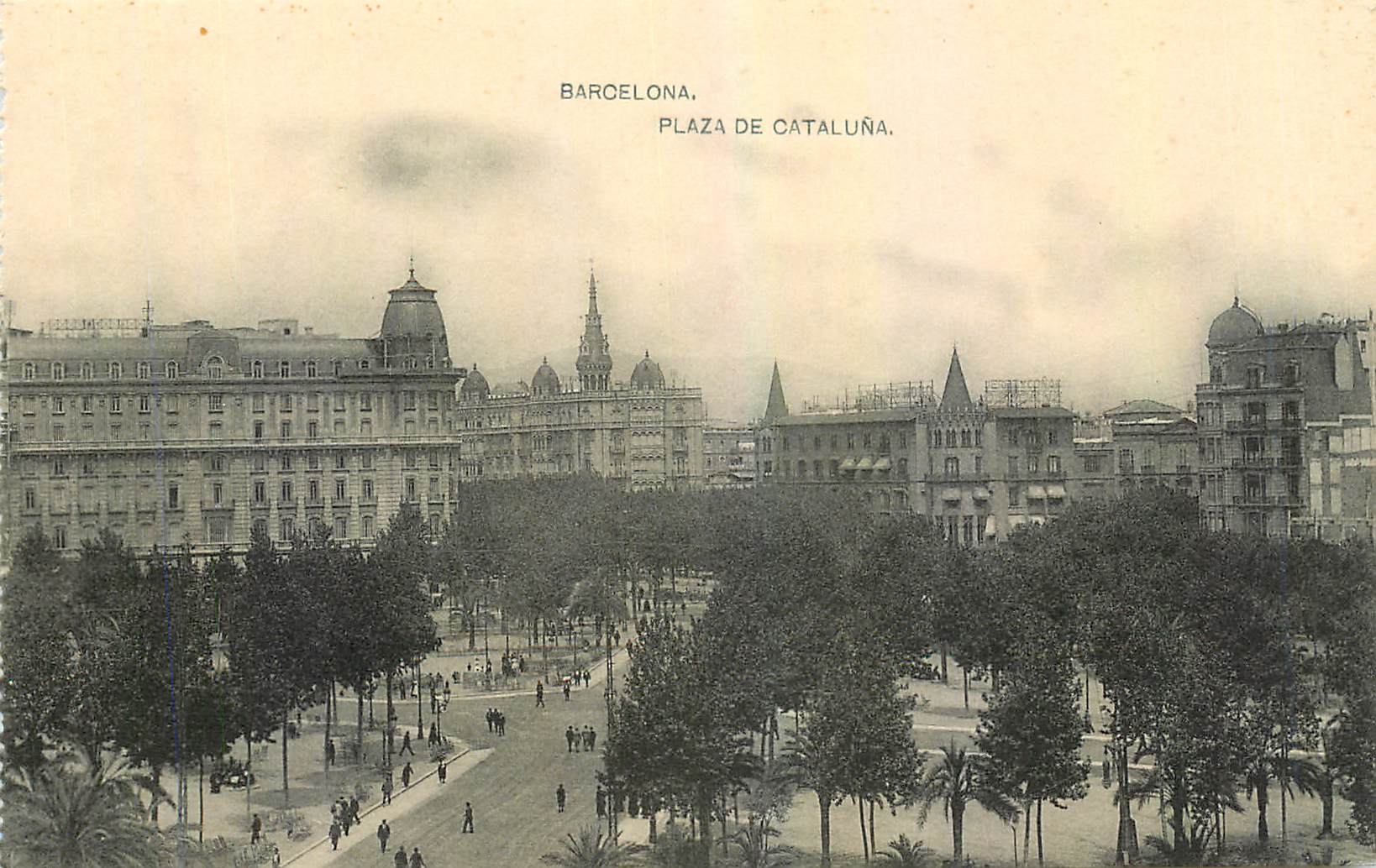 CPA Barcelona Plaza de Cataluna 