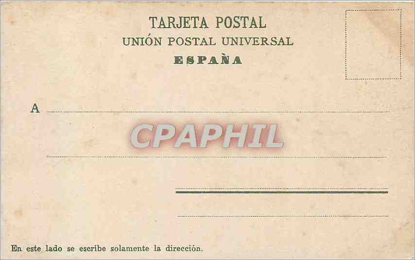 CPA Les Palmas Sta Catalina Hotel  — Rückseite
