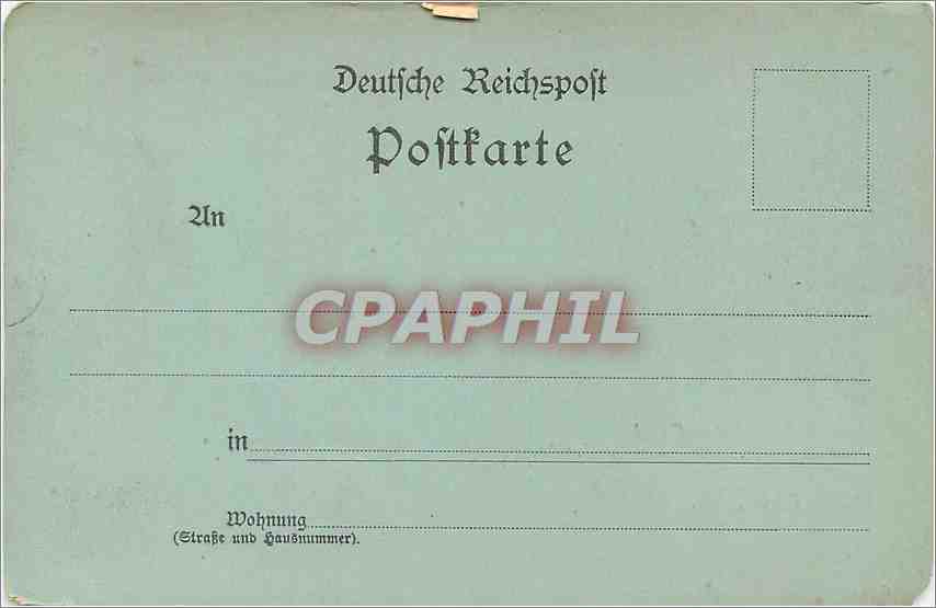 Nord-Ostsee-Canal, Hohenzollern b. d. Levensauer Hackbarcke — Gruß aus Kiel — G. 16 — Rückseite