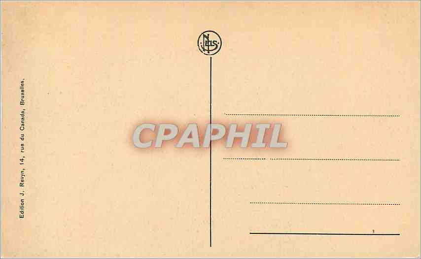 CPA Zeebrugge Entree du Mole  — Rückseite